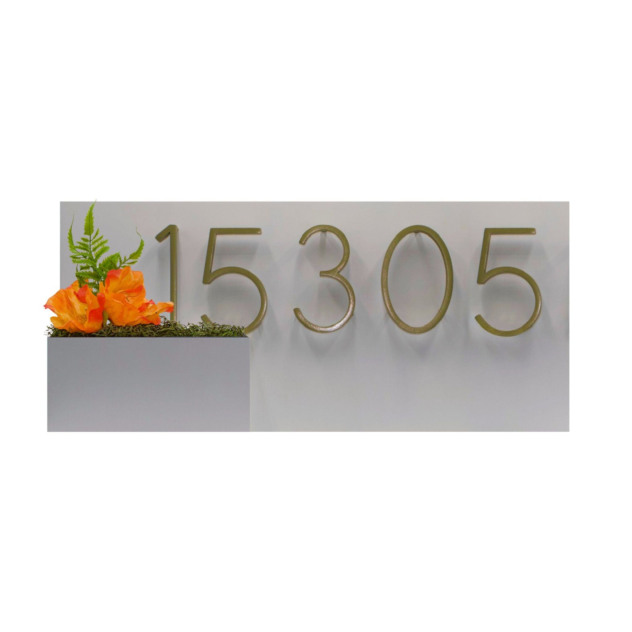 Horizontal House Number Signs
