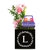 Little Envy Wreath Monogram Box
