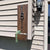 Vertical House Number Sign with Refillable Box