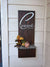Vertical Custom House Sign with Refillable Box