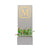 Vertical Custom House Sign with Refillable Box