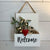 Interior Door Sign with Refillable Box