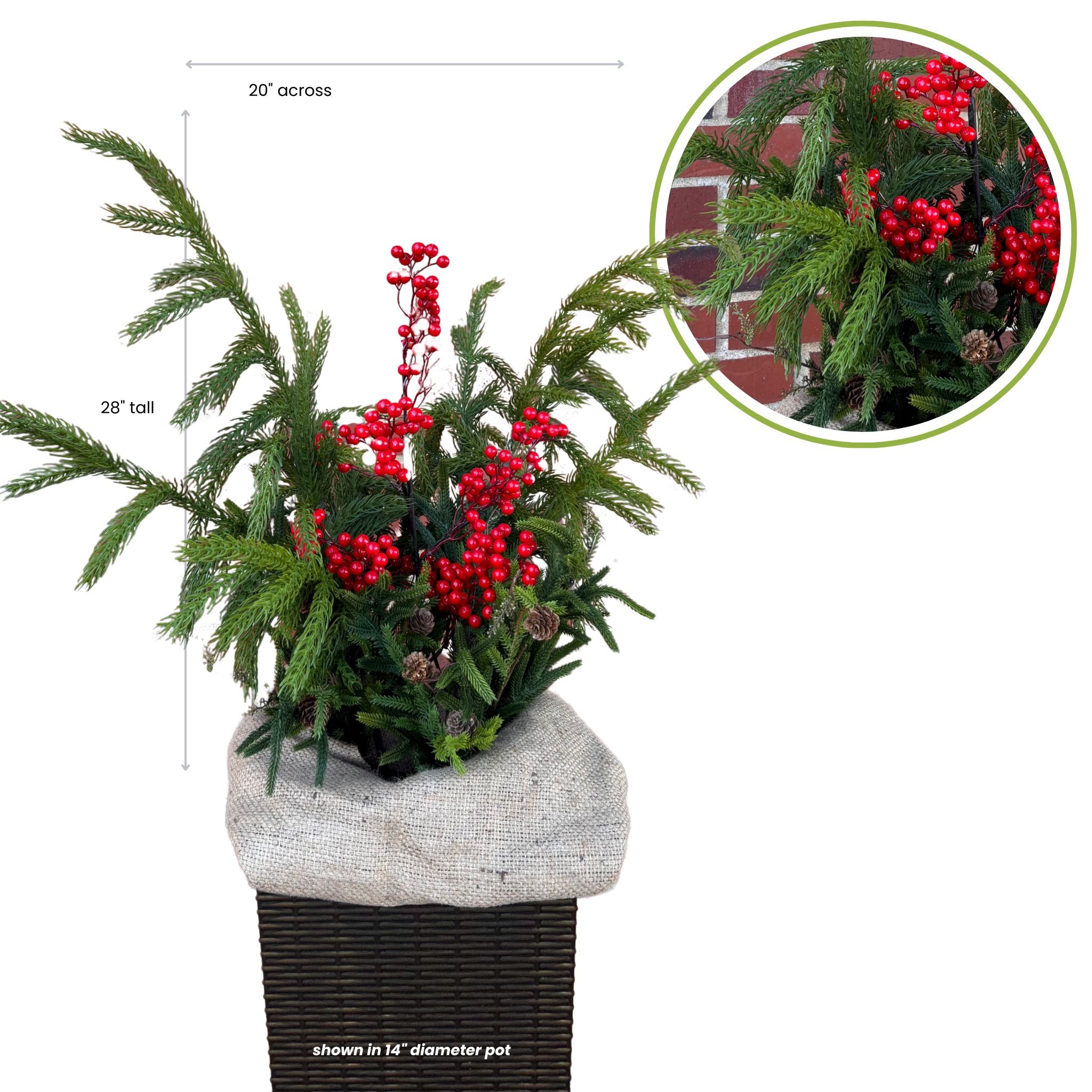 Artificial Planter Filler
