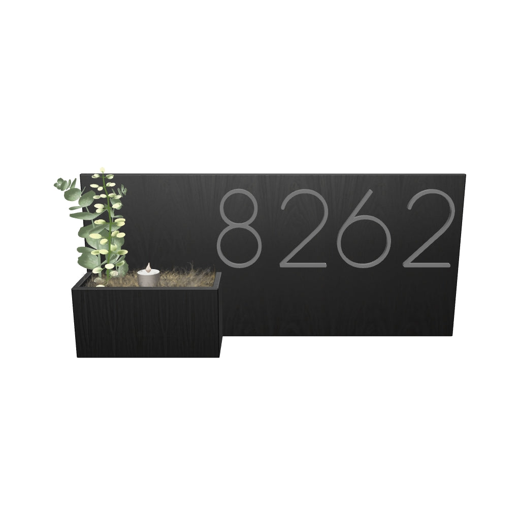 Horizontal House Number Signs