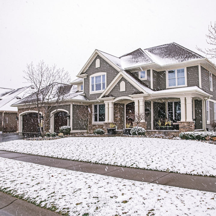 curb appeal ideas during the dead of winter
