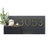 Horizontal House Number Sign with Refillable Box