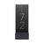 Black vertical modern house number sign with raised modern gold numbers 172.