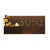 Horizontal House Number Sign with Refillable Box