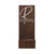 Brown wooden vertical sign featuring a gold Remeikis family monogram.