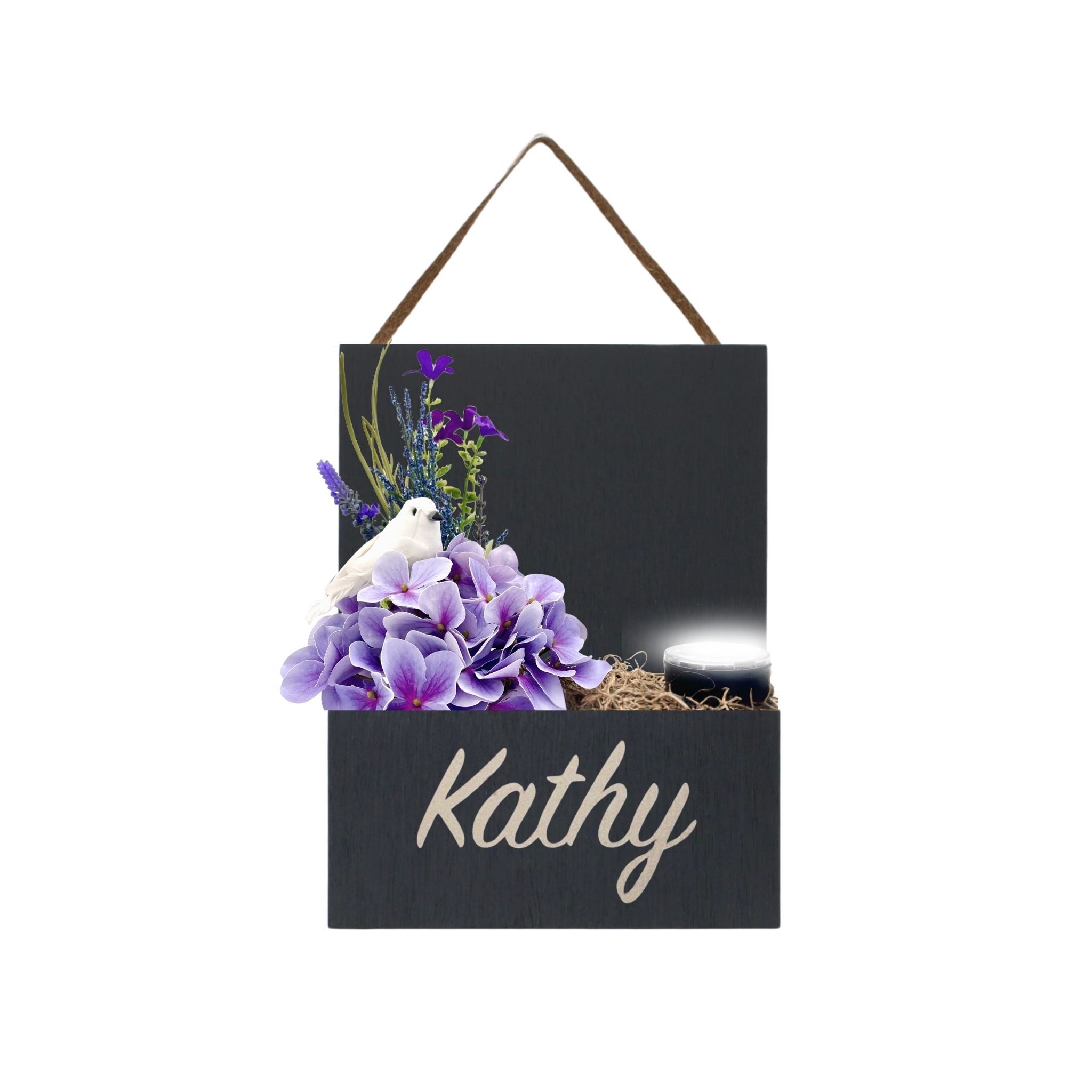 Interior Door Sign with Refillable Box