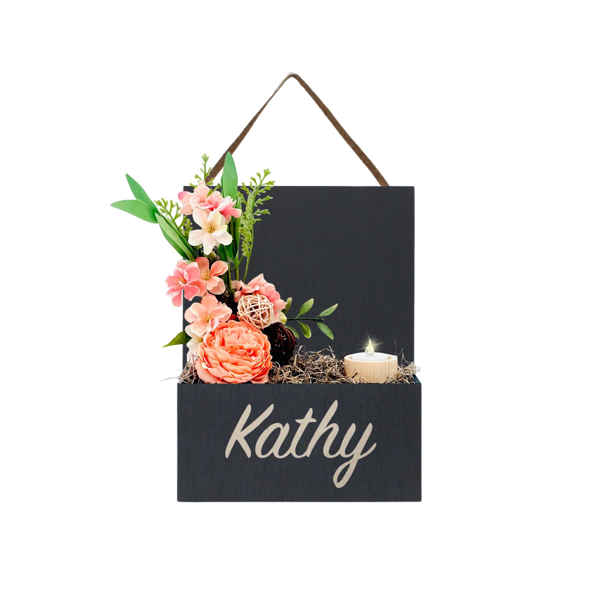 Interior Door Sign with Refillable Box