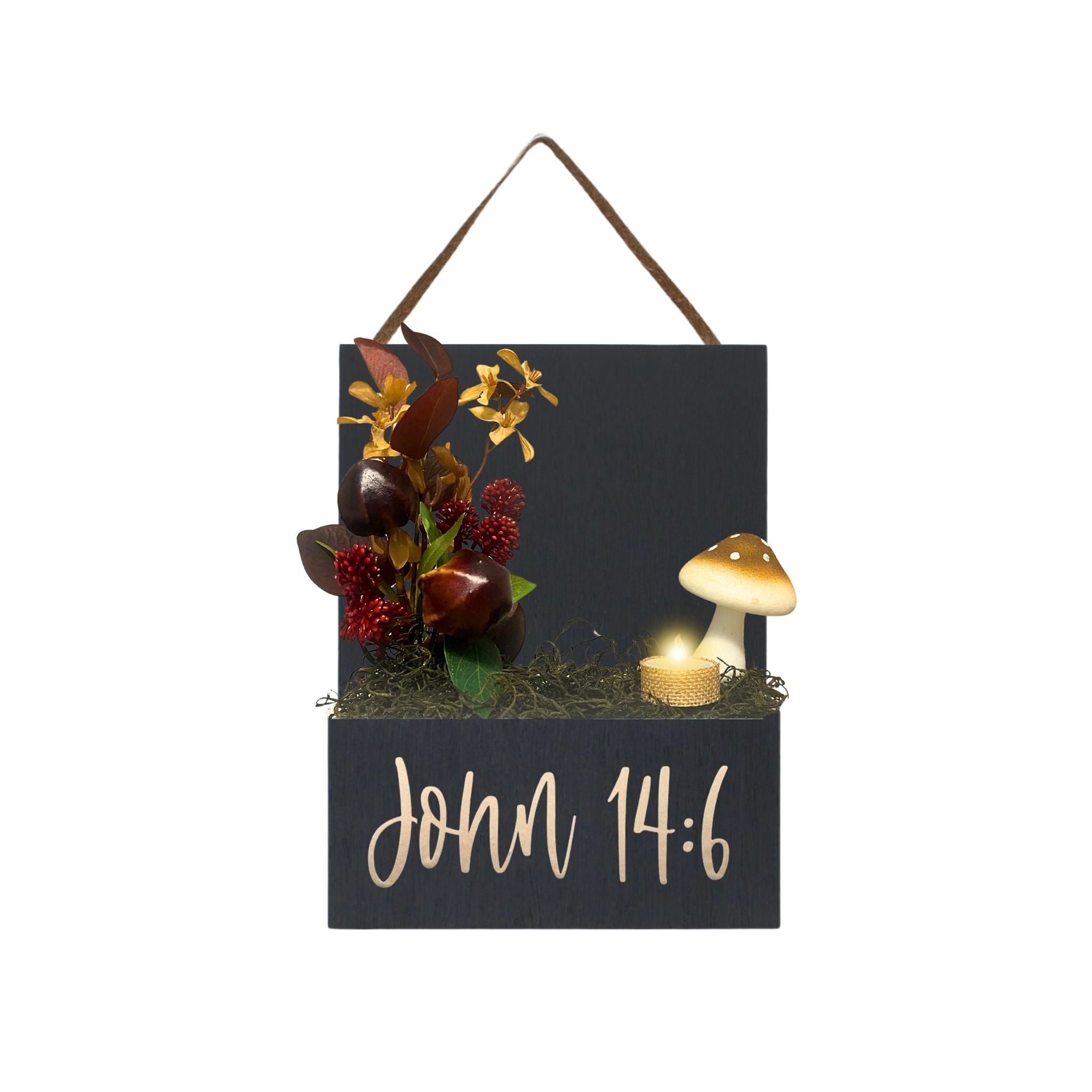Interior Door Sign with Refillable Box