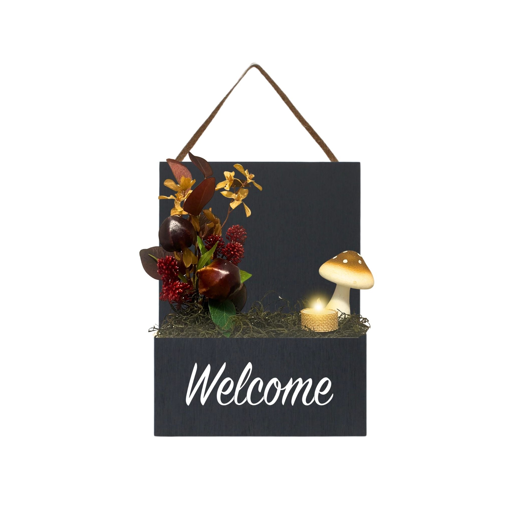 Interior Door Sign with Refillable Box