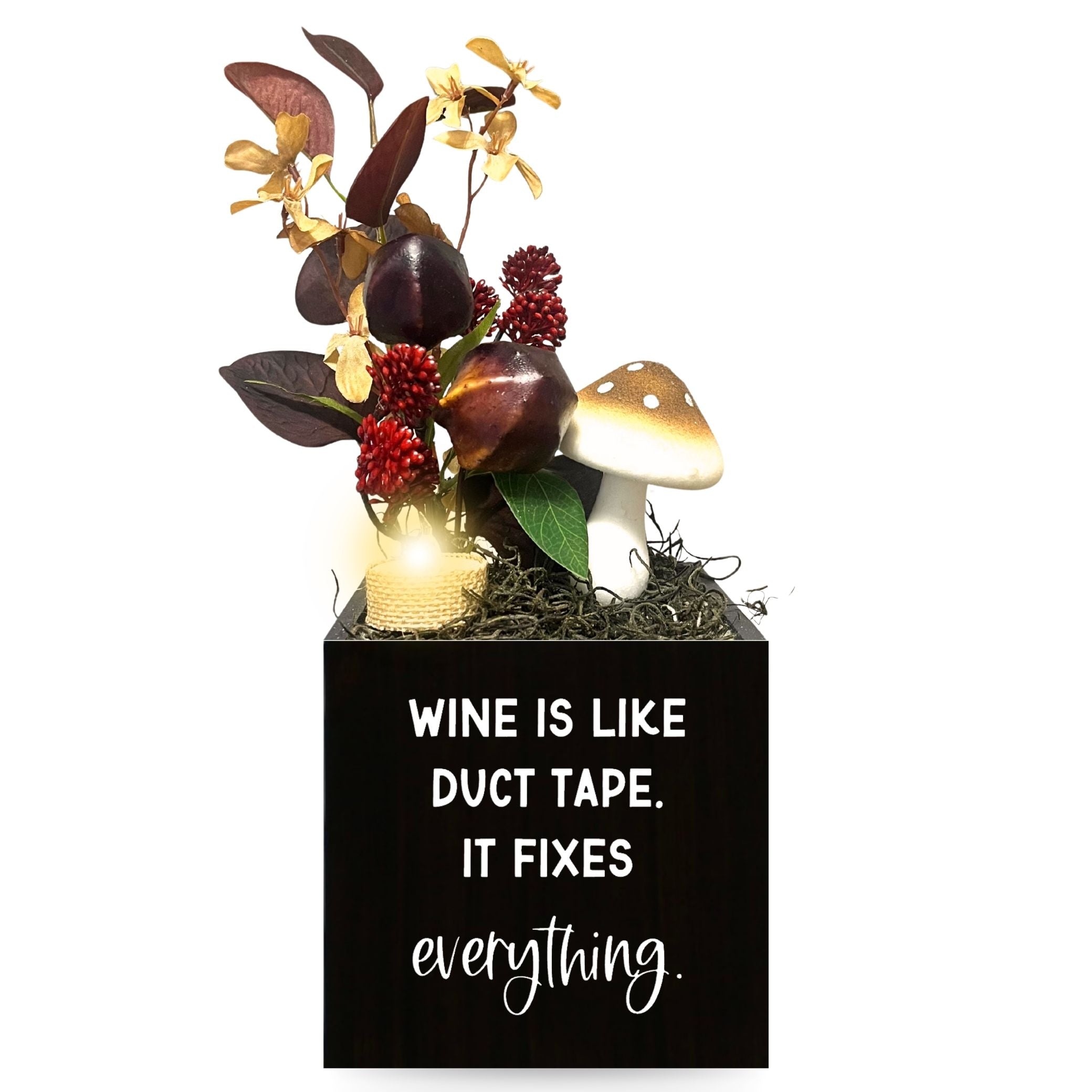 Little Envy Wine is Like Duct Tape Box