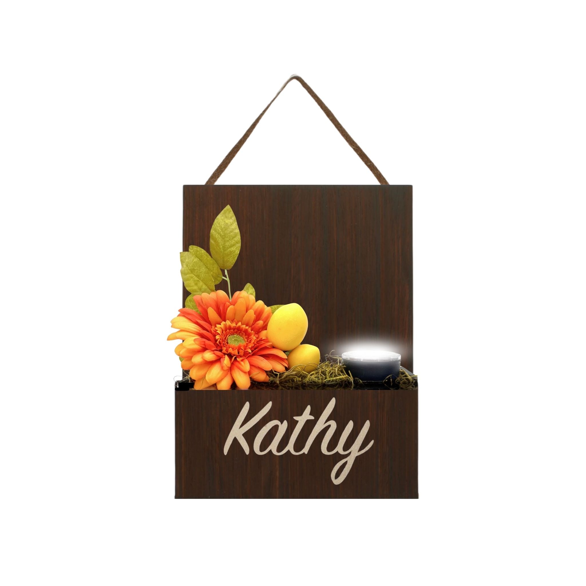 Interior Door Sign with Refillable Box