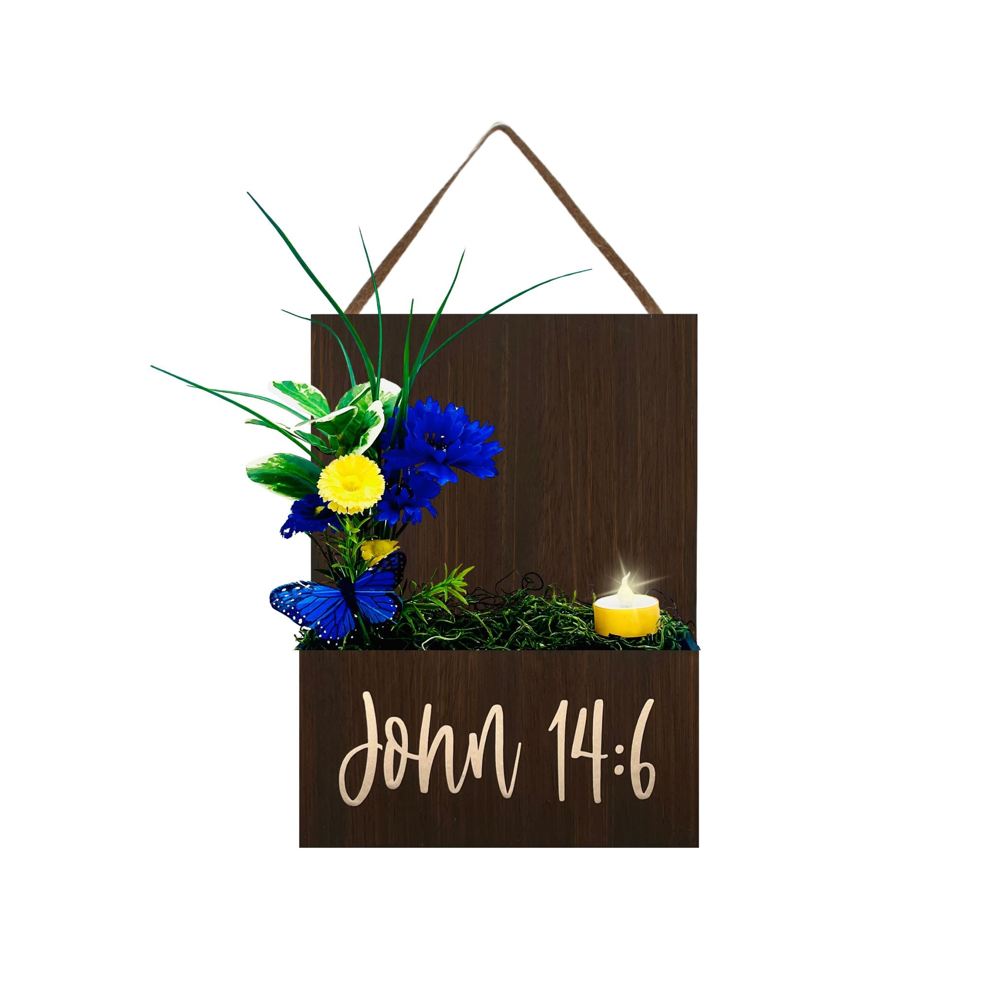 Interior Door Sign with Refillable Box