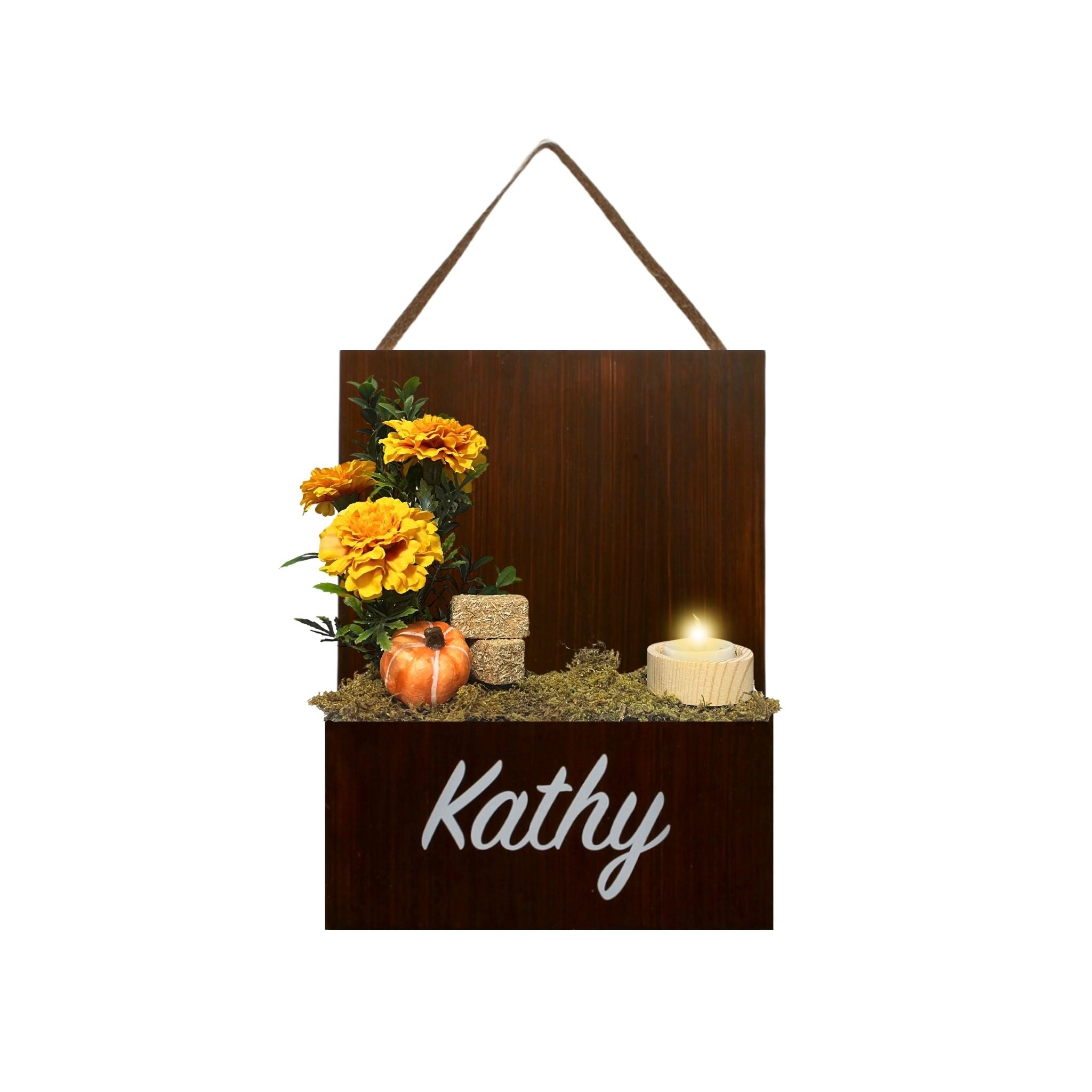Interior Door Sign with Refillable Box