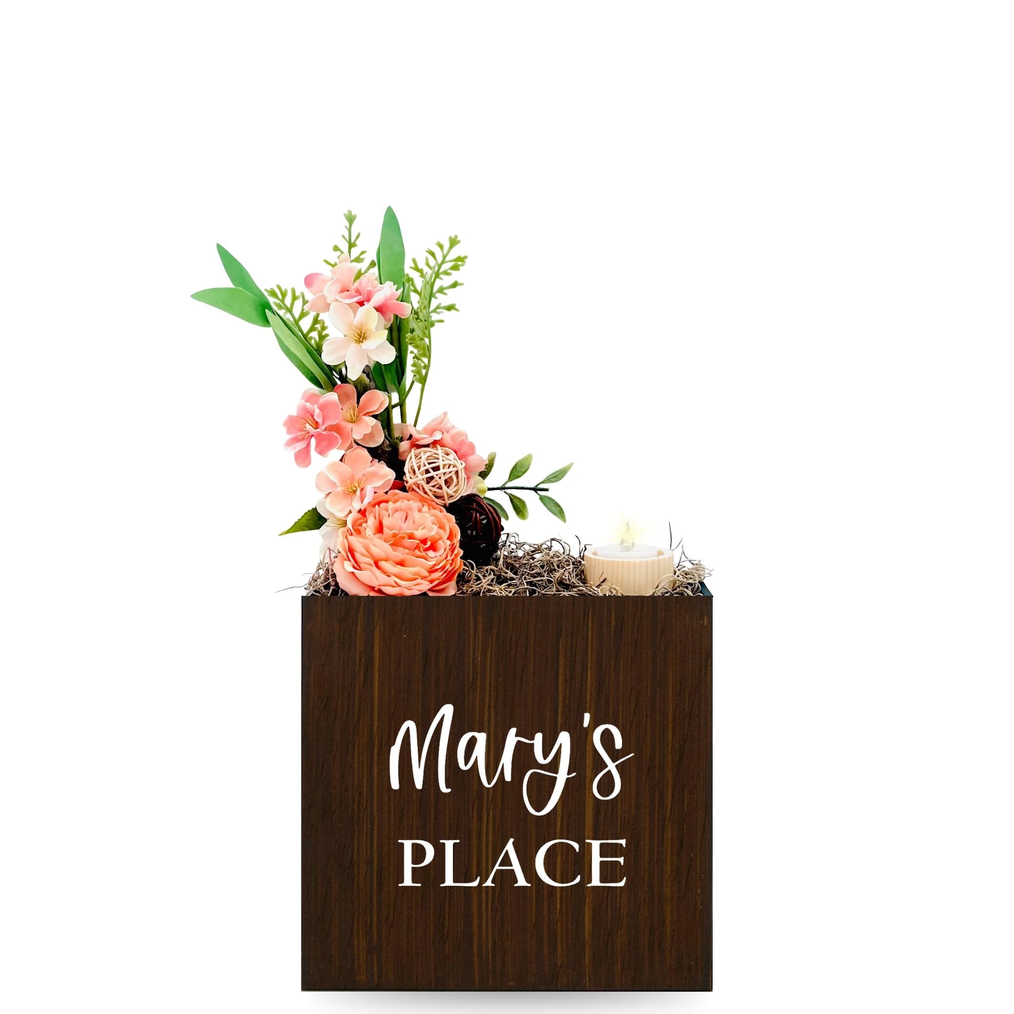 Name Box Examples Little Envy Custom Name Box - Charcoal / Fabulous / White - Entry Envy