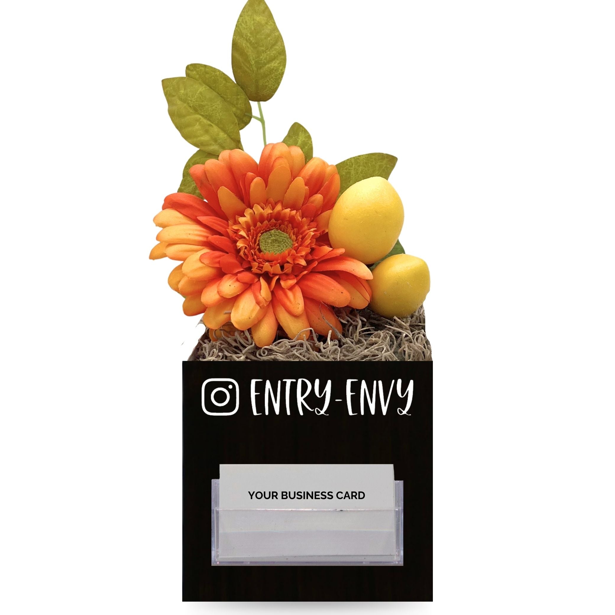 Business Envy Card Holder with Social Handle (optional)