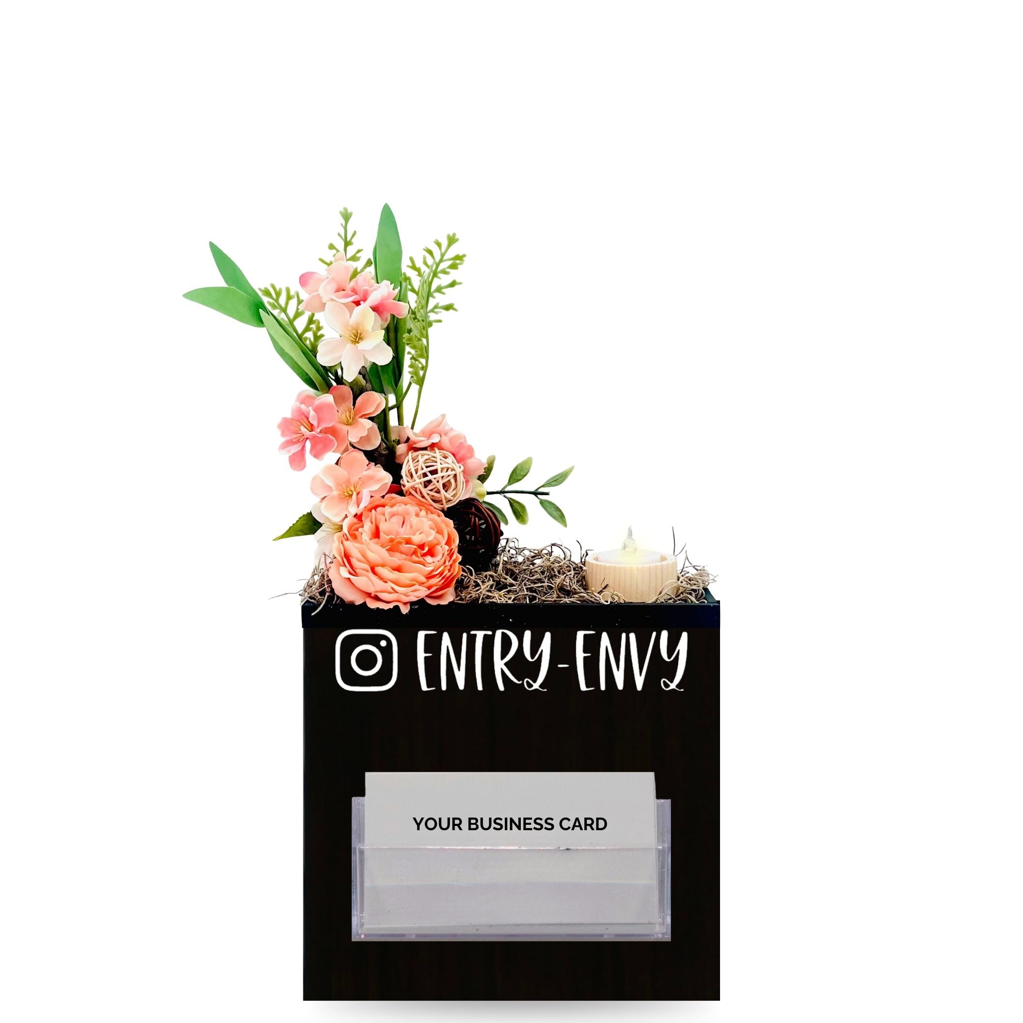 Business Envy Card Holder with Social Handle (optional)
