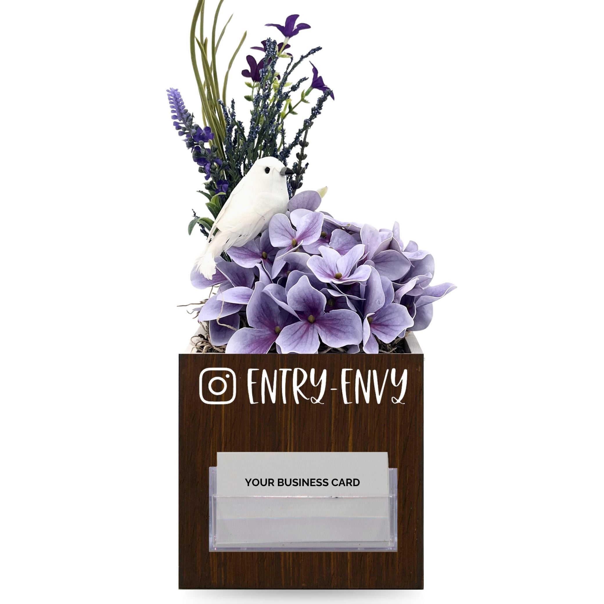 Business Envy Card Holder with Social Handle (optional)