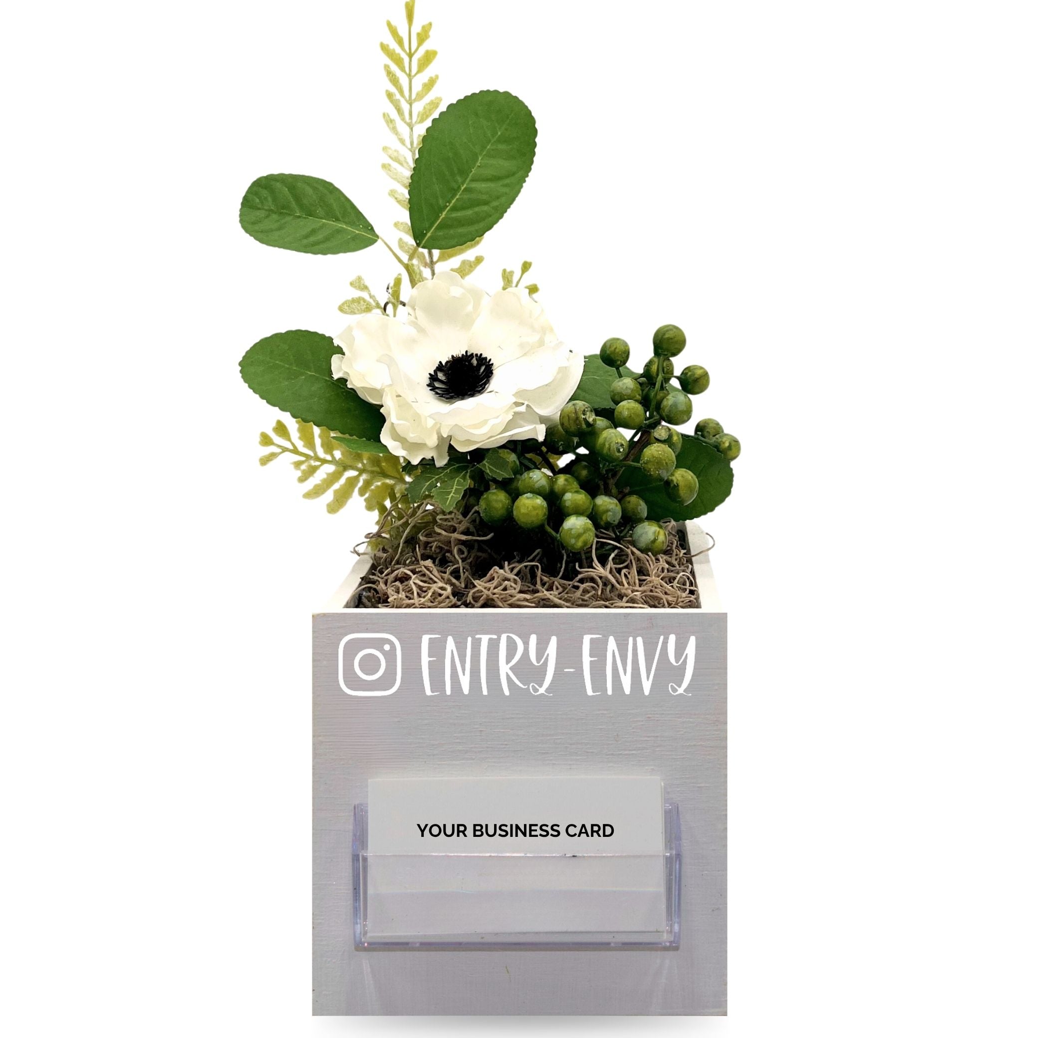 Business Envy Card Holder with Social Handle (optional)