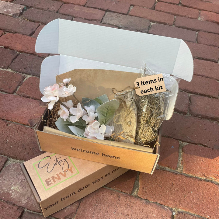 choose your monthly or seasonal or prepaid Entry Envy Refill Decor Kit subscription to keep your sign looking fresh and its best year round!