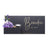 Horizontal Custom House Sign with Refillable Box