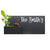 Horizontal Custom House Sign with Refillable Box