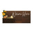 Horizontal Custom House Sign with Refillable Box