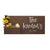 Horizontal Custom House Sign with Refillable Box
