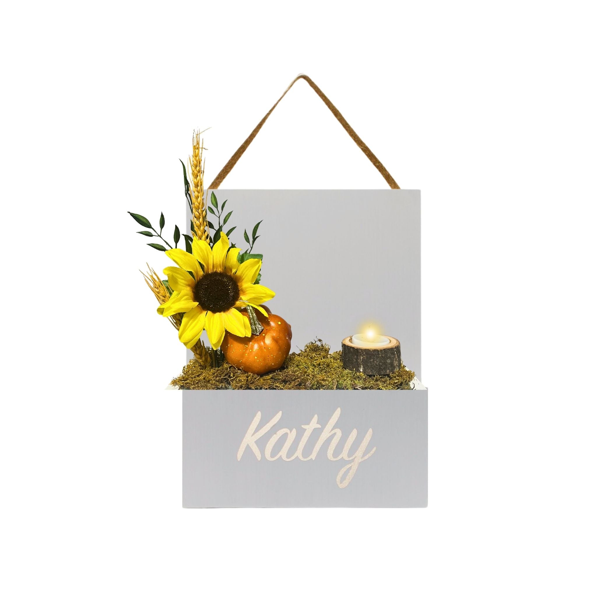 Interior Door Sign with Refillable Box