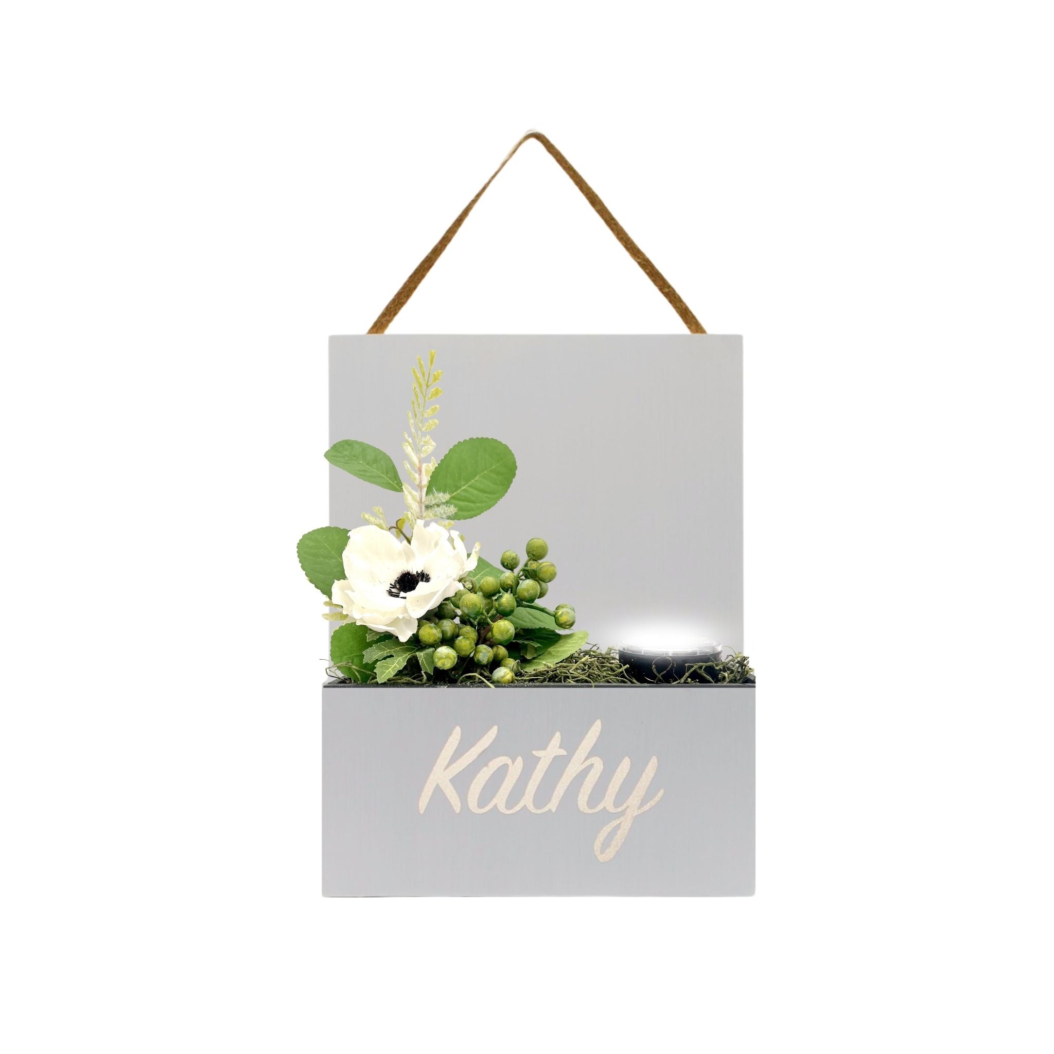 Interior Door Sign with Refillable Box