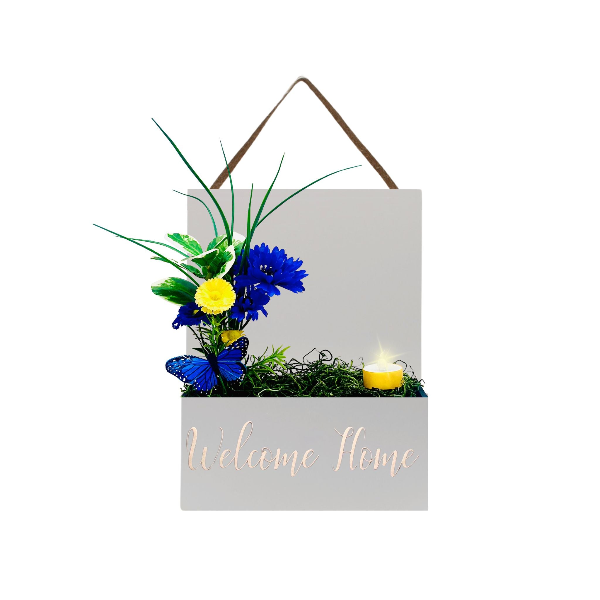 Interior Door Sign with Refillable Box