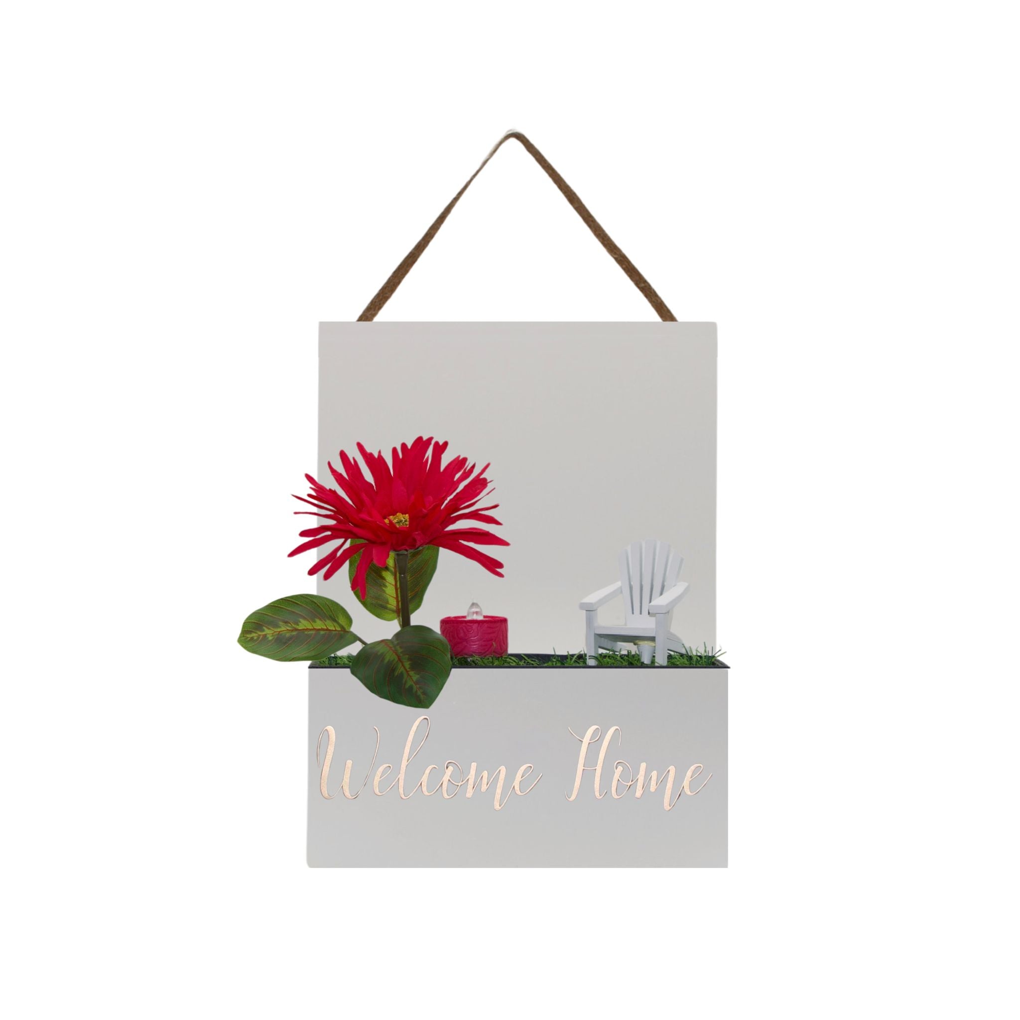 Interior Door Sign with Refillable Box