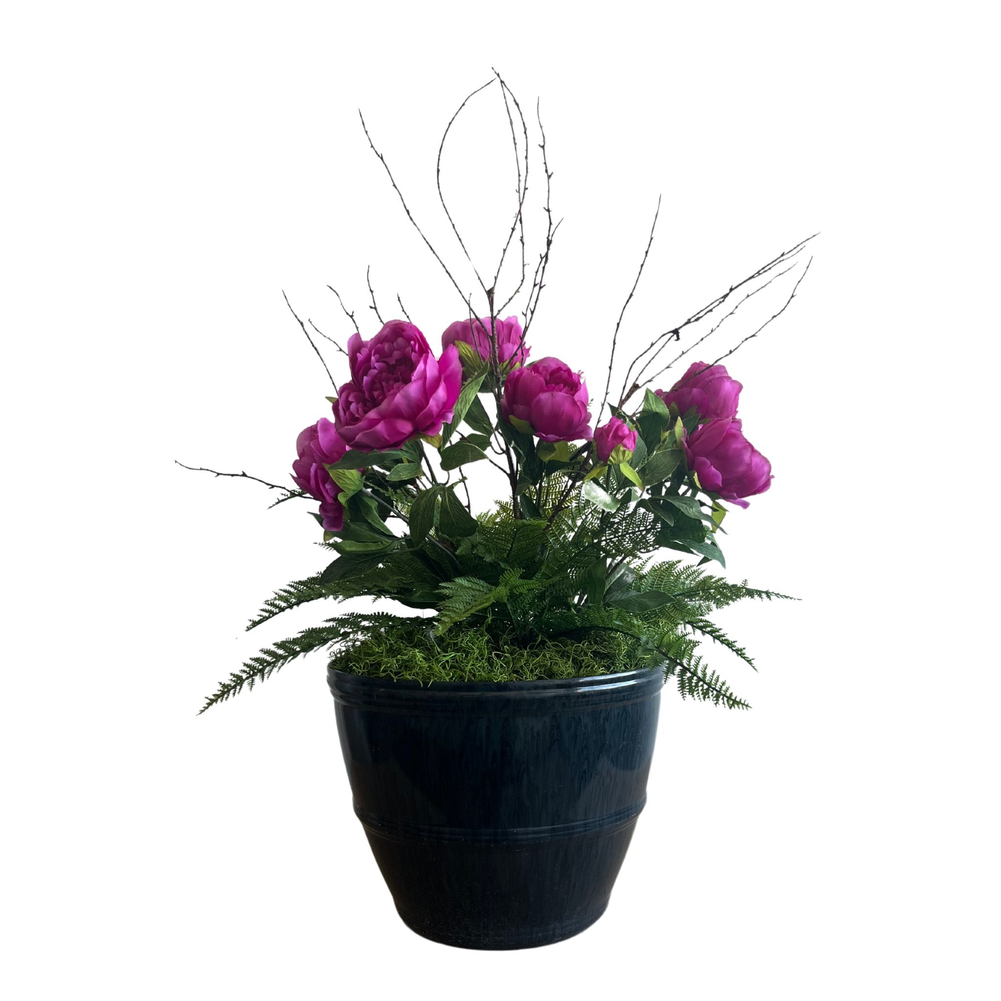 Artificial Planter Filler (Fits 12"-16" diameter pots)