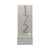 White vertical modern house number sign featuring raised modern gold numbers 172.