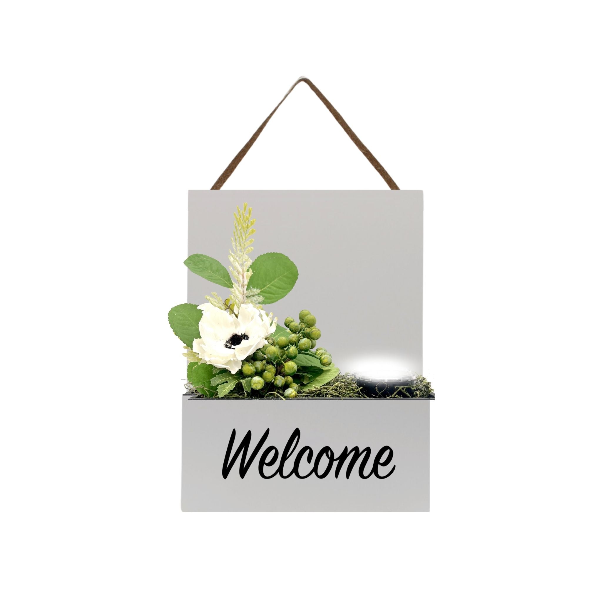 Interior Door Sign with Refillable Box