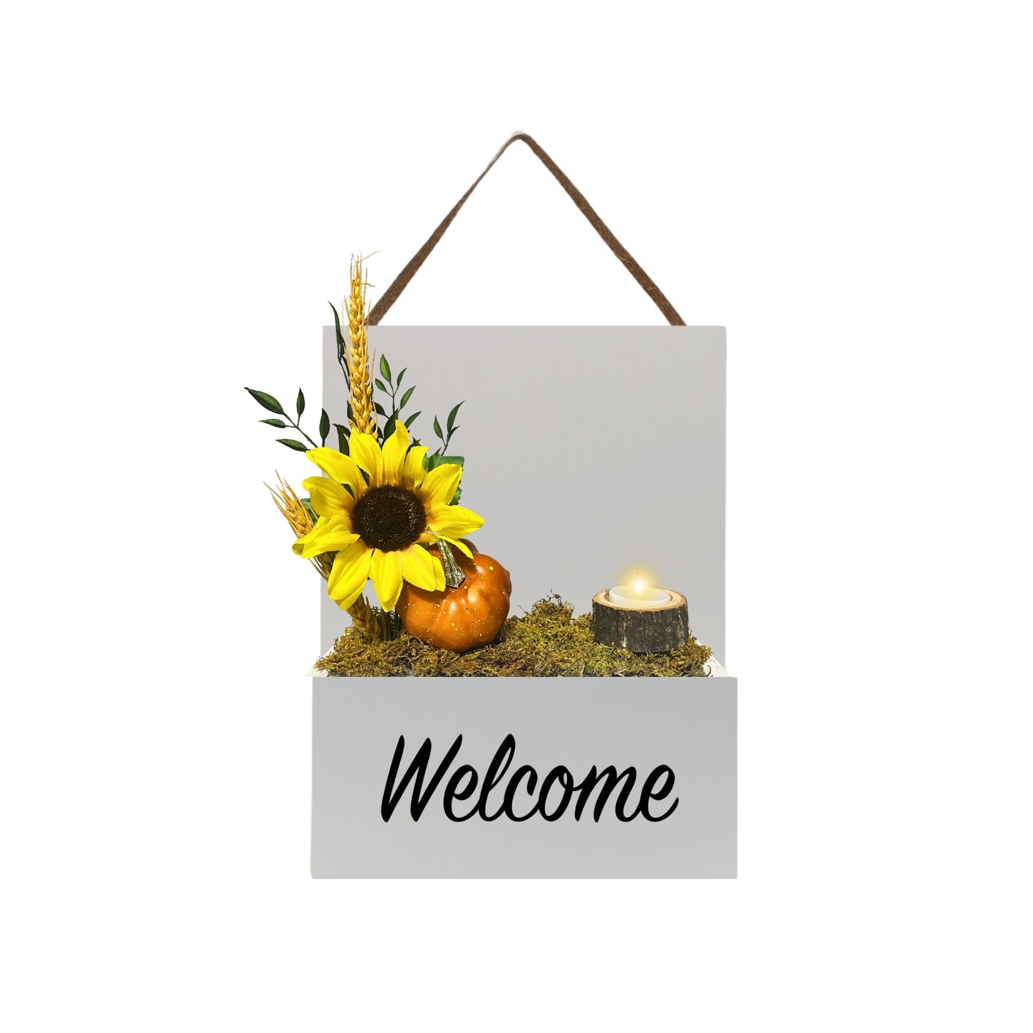 Interior Door Sign with Refillable Box