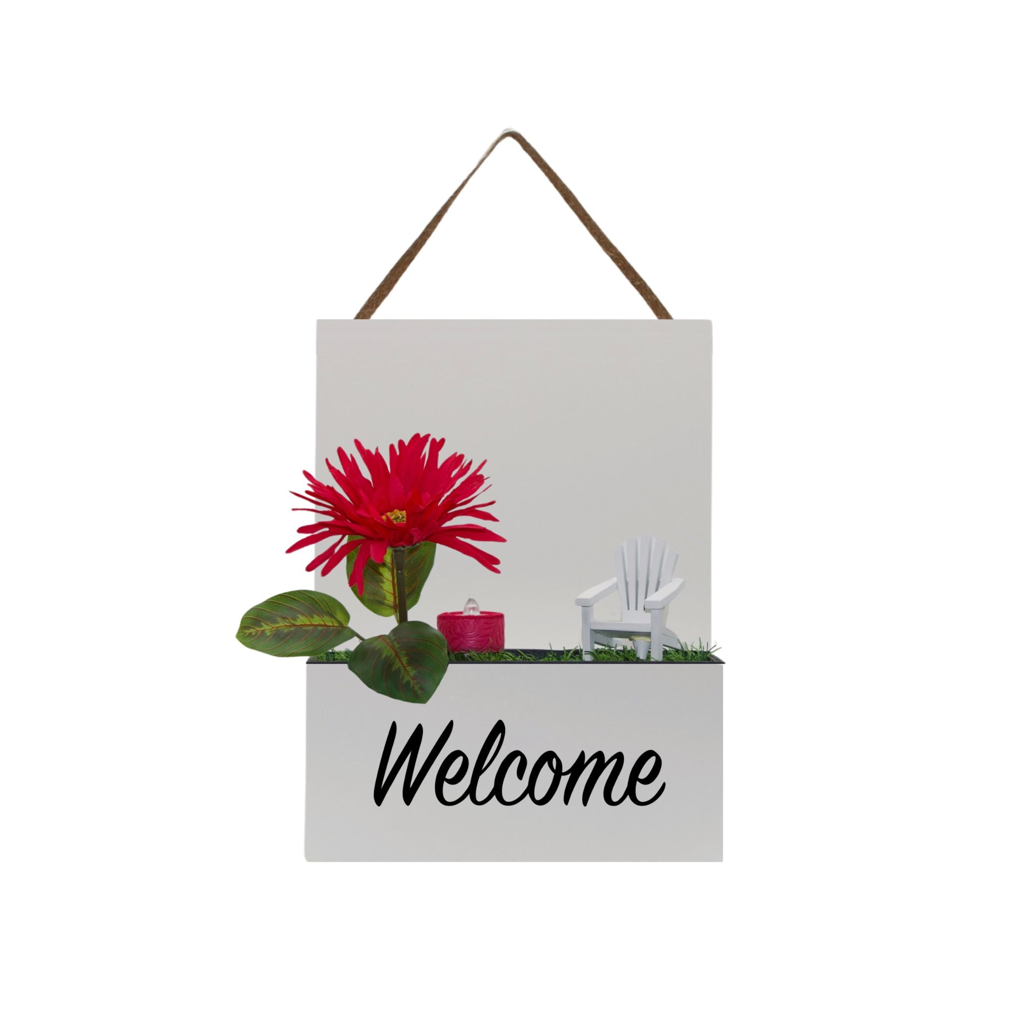 Interior Door Sign with Refillable Box