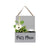 Interior Door Sign with Refillable Box