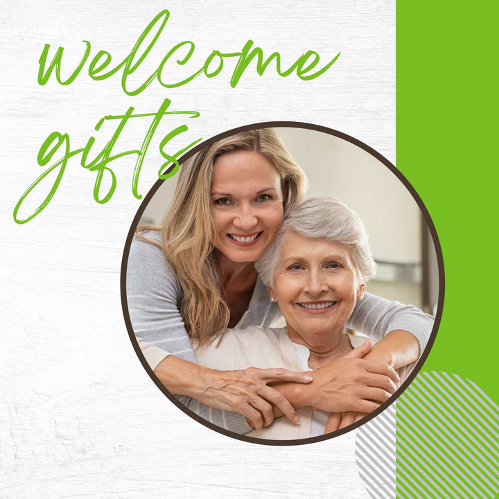 picture of mom and daughter for welcome gift moving into assisted living facility